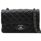 Circa 2014 Classic Flap Chain Bag Mini Black