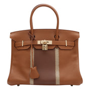 2011 Birkin Club 30 Gold/Marron/Ficelle