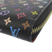 2012年款 Monogram Multicolor 拉链钱夹 黑色