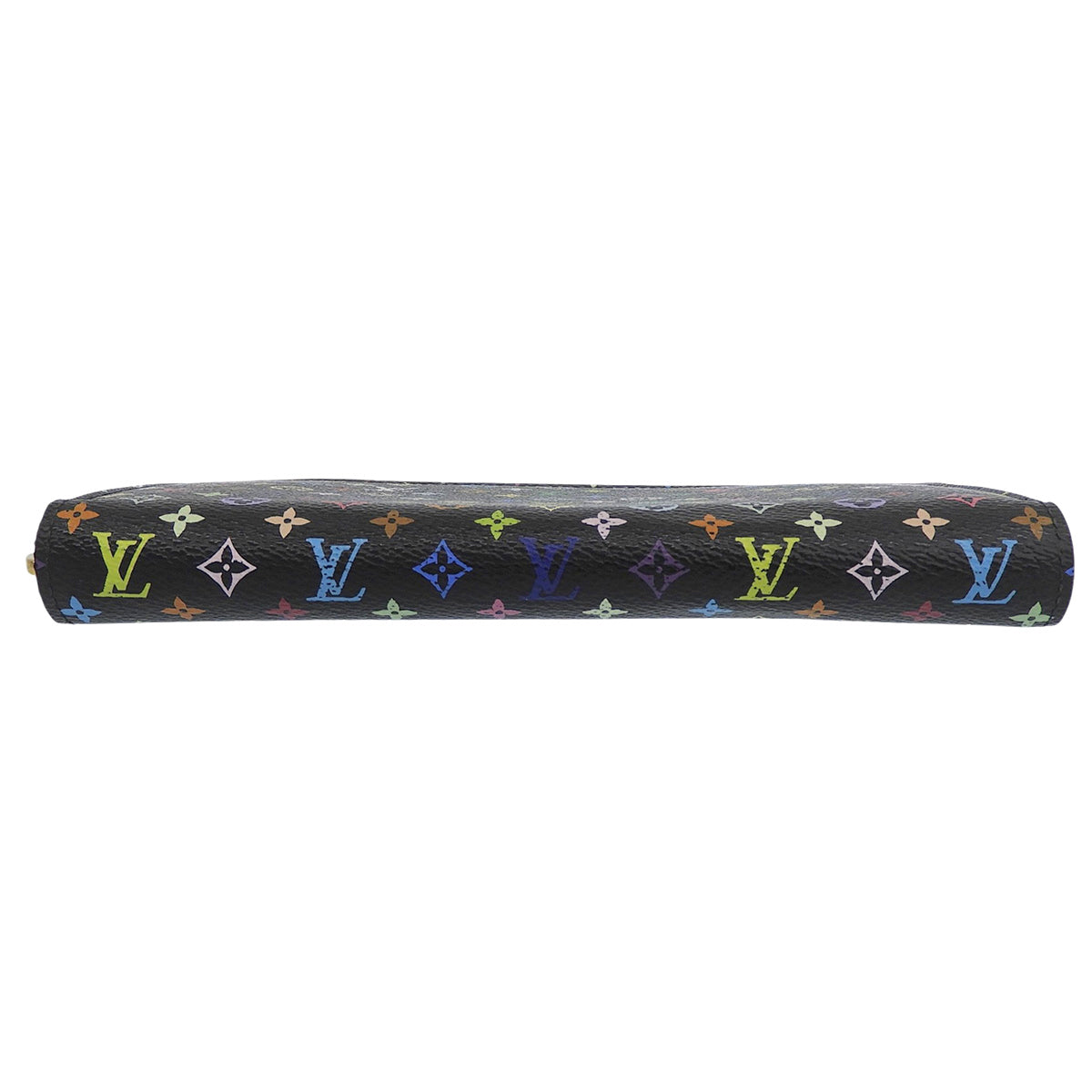 2012年款 Monogram Multicolor 拉链钱夹 黑色