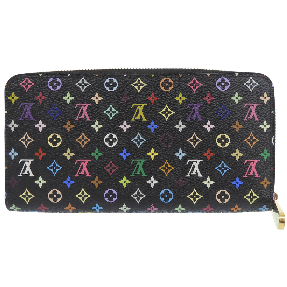 2012年款 Monogram Multicolor 拉链钱夹 黑色