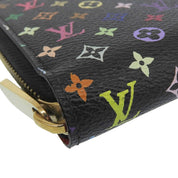 2012年款 Monogram Multicolor 拉链钱夹 黑色