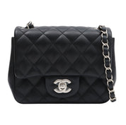 2021-era Classic Flap Chain Bag Mini, Black