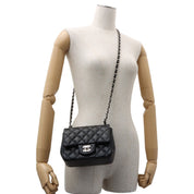 2021-era Classic Flap Chain Bag Mini, Black