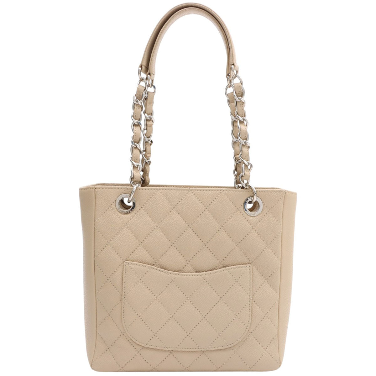 Circa 1995 Caviar Skin PST Tote Bag Beige