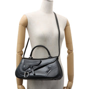 Patent Saddle 2-Way Bag, Black