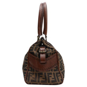 Etnico Zucca Pattern Handbag Brown