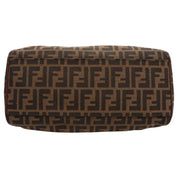 Etnico Zucca Pattern Handbag Brown