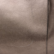 Anagram Logo Plate Shoulder Bag Bronze