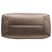 Anagram Logo Plate Shoulder Bag Bronze
