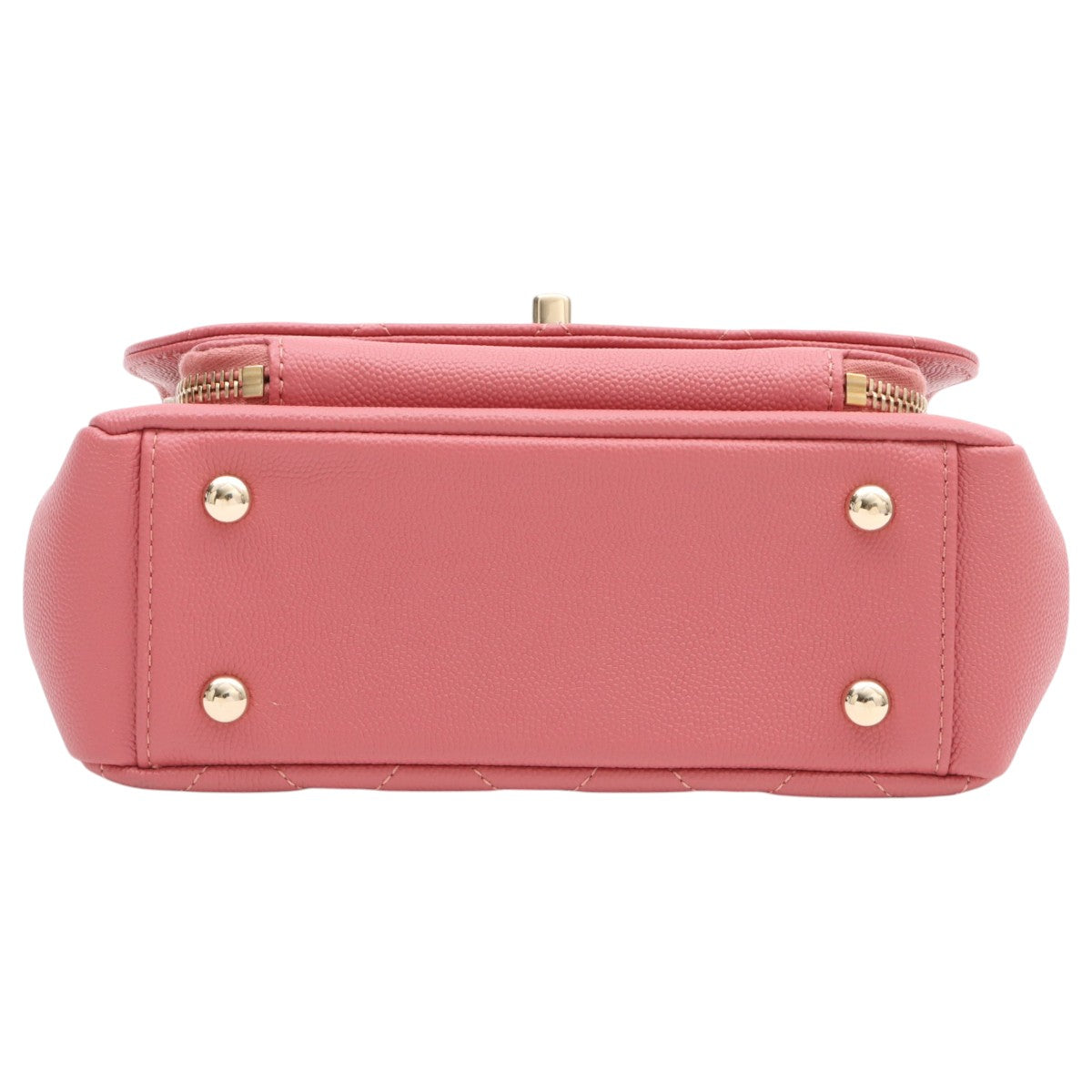 2019 Caviar Skin Business Affinity 2-Way Bag Pink