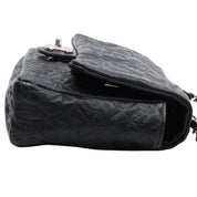 Circa 2010 Icon Pattern CC Mark Chain Bag Black