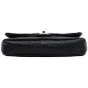 Circa 2010 Icon Pattern CC Mark Chain Bag Black