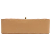 Circa 1992 Caviar Skin Diana Flap Chain Bag 25cm Beige