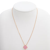 2015 Holiday Season Limited Edition Vintage Alhambra Necklace, Pink Gold/Pink