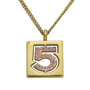 2002 NO.5 Motif Necklace Gold