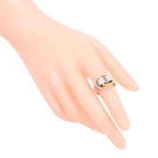18K SV925 Deau X Anaux Ring #52.5 Silver