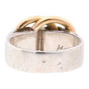 18K SV925 Deau X Anaux Ring #52.5 Silver