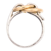 18K SV925 Deau X Anaux Ring #52.5 Silver