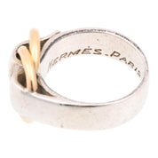 18K SV925 Deau X Anaux Ring #52.5 Silver