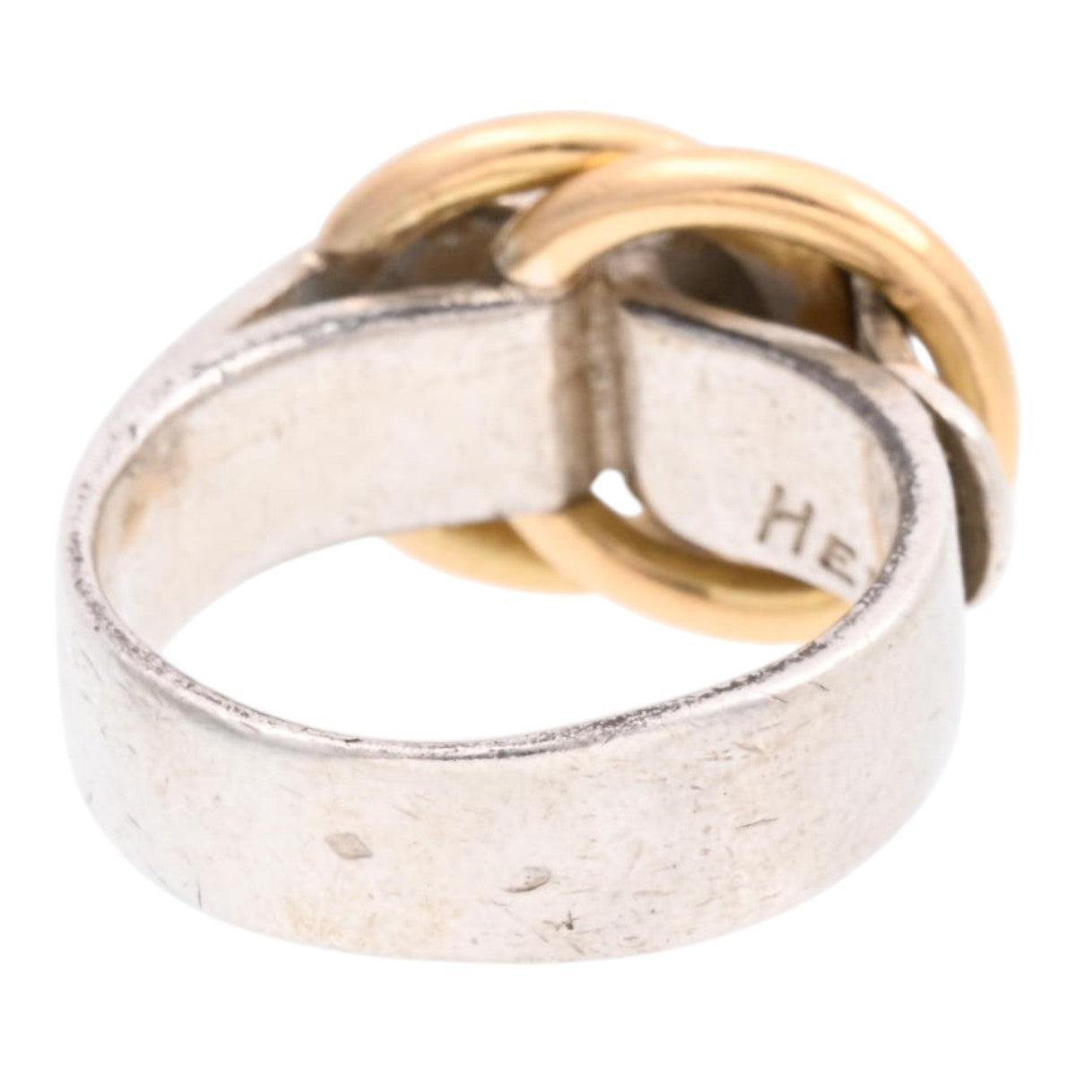 18K SV925 Deau X Anaux Ring #52.5 Silver