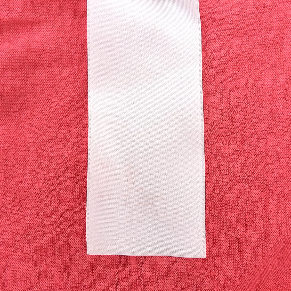 2013年製 リネンモノグラム刺繍Tシャツ #XS ピンク