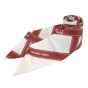 Bolduc Pattern Twilly Red/White