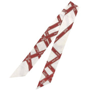 Bolduc Pattern Twilly Red/White