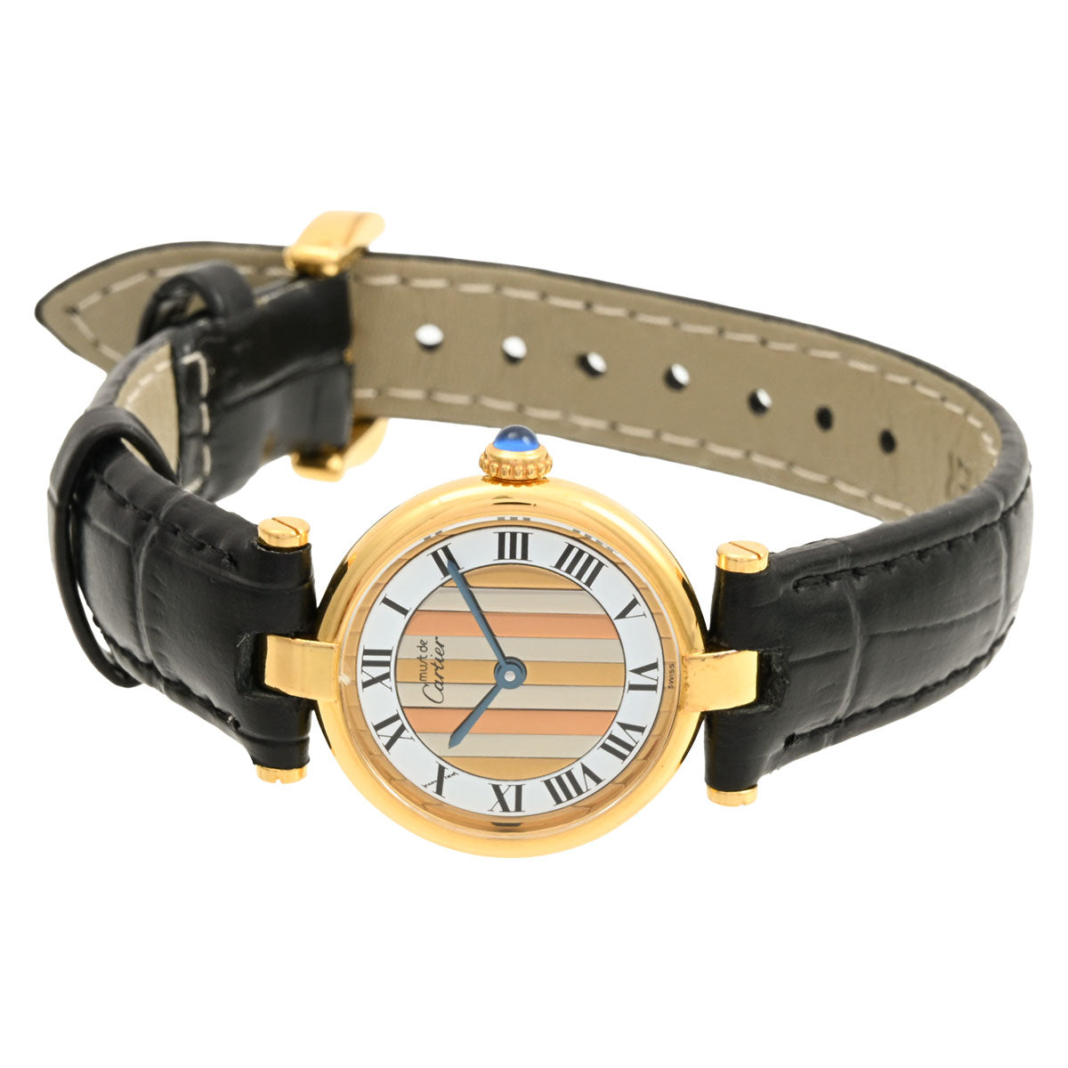 SV925 Must Vendôme Vermeil SM W1002453 Quartz Silver