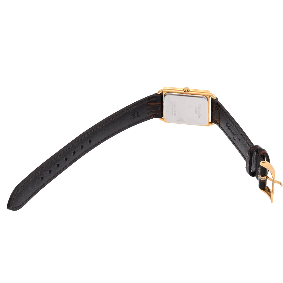 Rectangular Watch 58.122 Quartz Quartz Gold