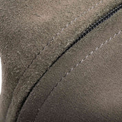 Suede Anagram Amazona Boston Bag Khaki/Black