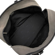 Suede Anagram Amazona Boston Bag Khaki/Black