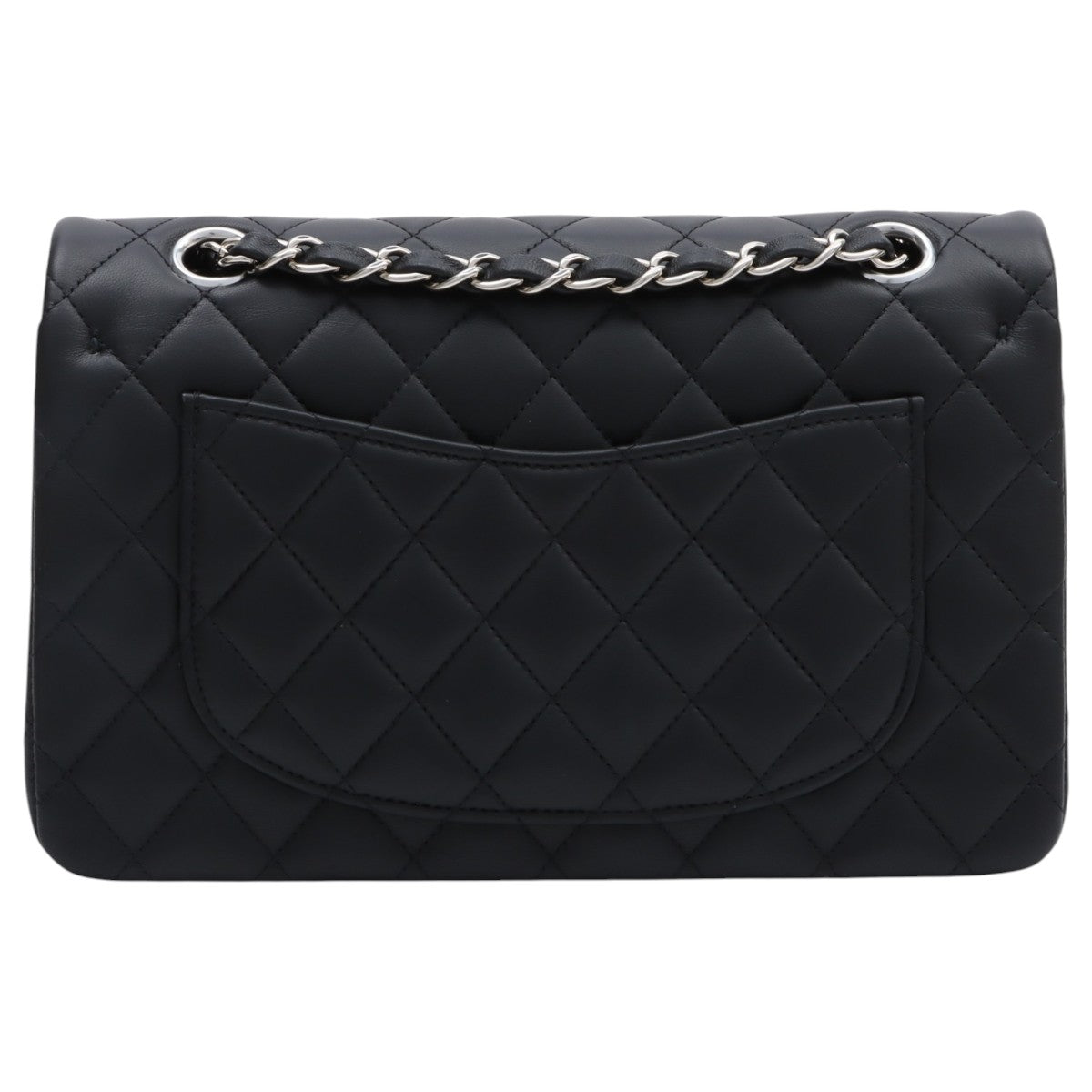 Classic Flap Chain Bag, 23cm, Black, Circa 2020