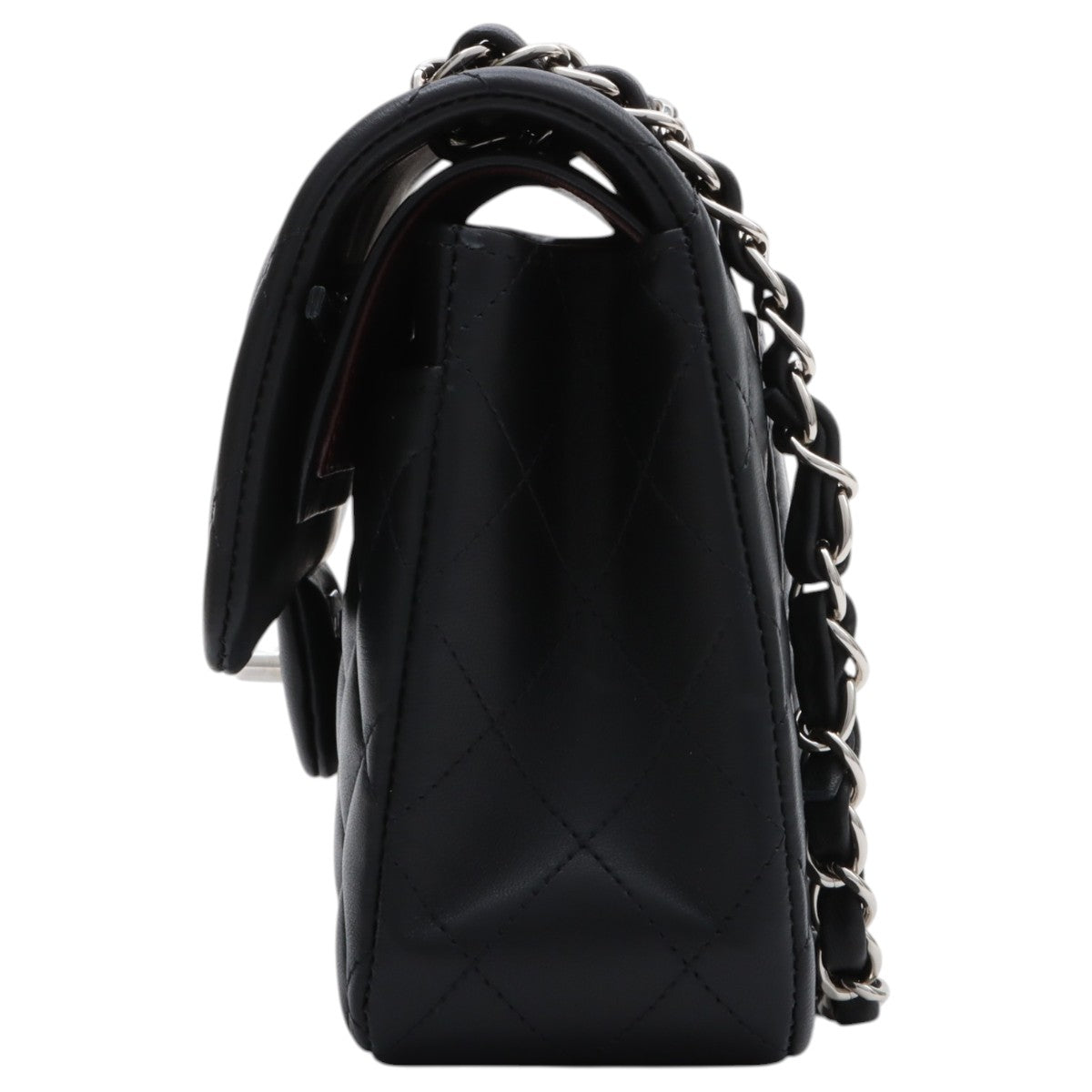 Classic Flap Chain Bag, 23cm, Black, Circa 2020