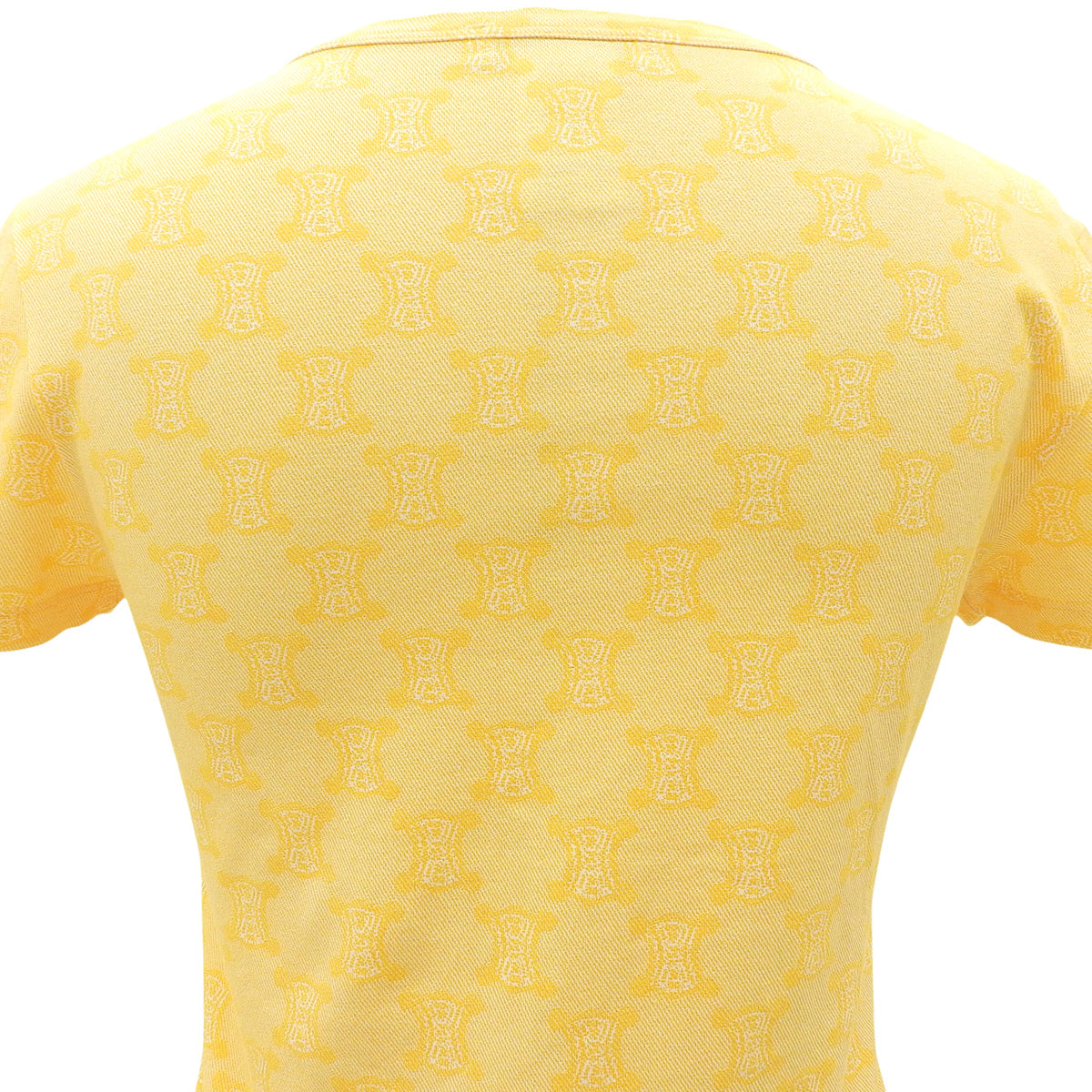 パリマカダムパターンTシャツ #M イエロー