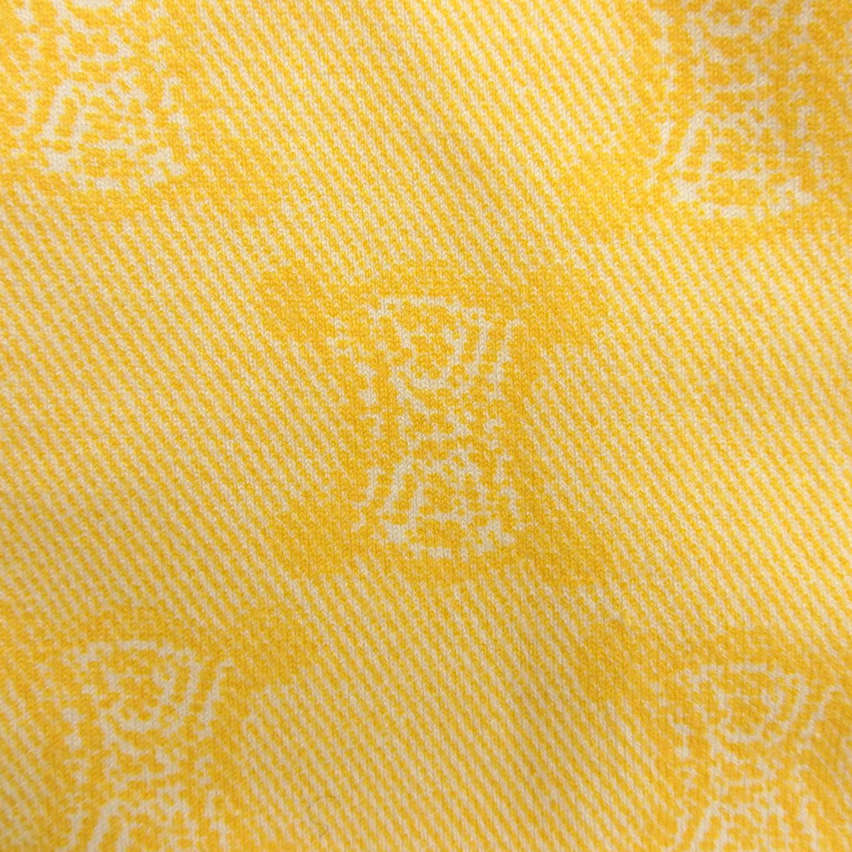 パリマカダムパターンTシャツ #M イエロー