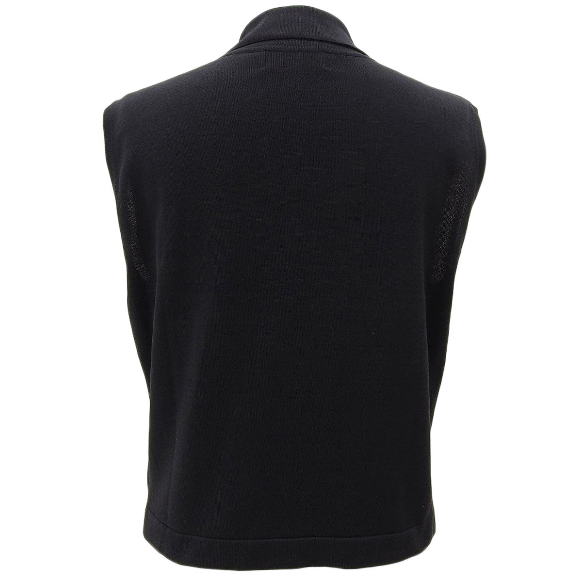 CC Mark Button Sleeveless Top #44 Black