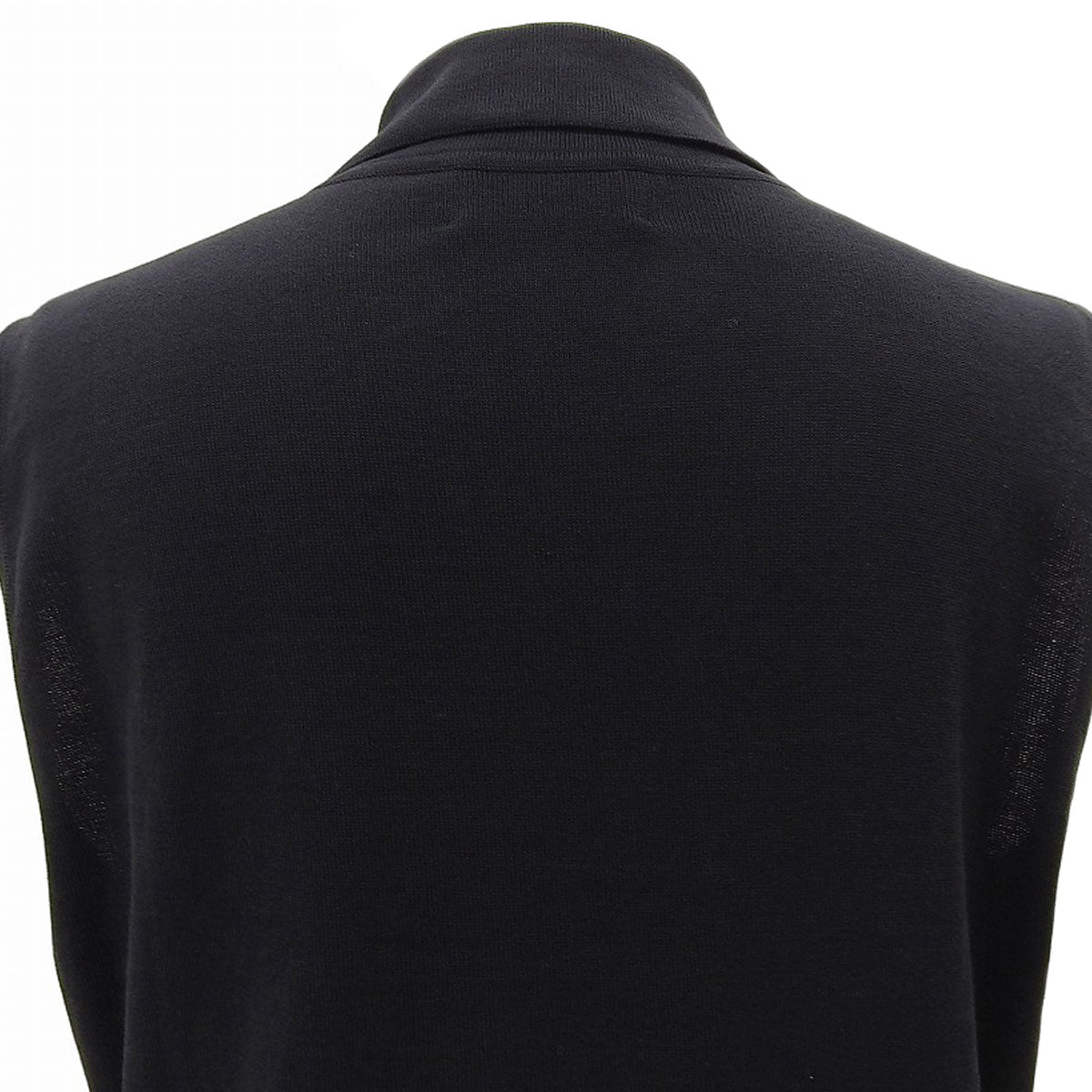 CC Mark Button Sleeveless Top #44 Black