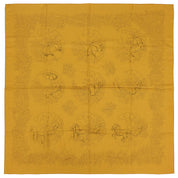 Carré 90 Sophie Silk Scarf Mustard