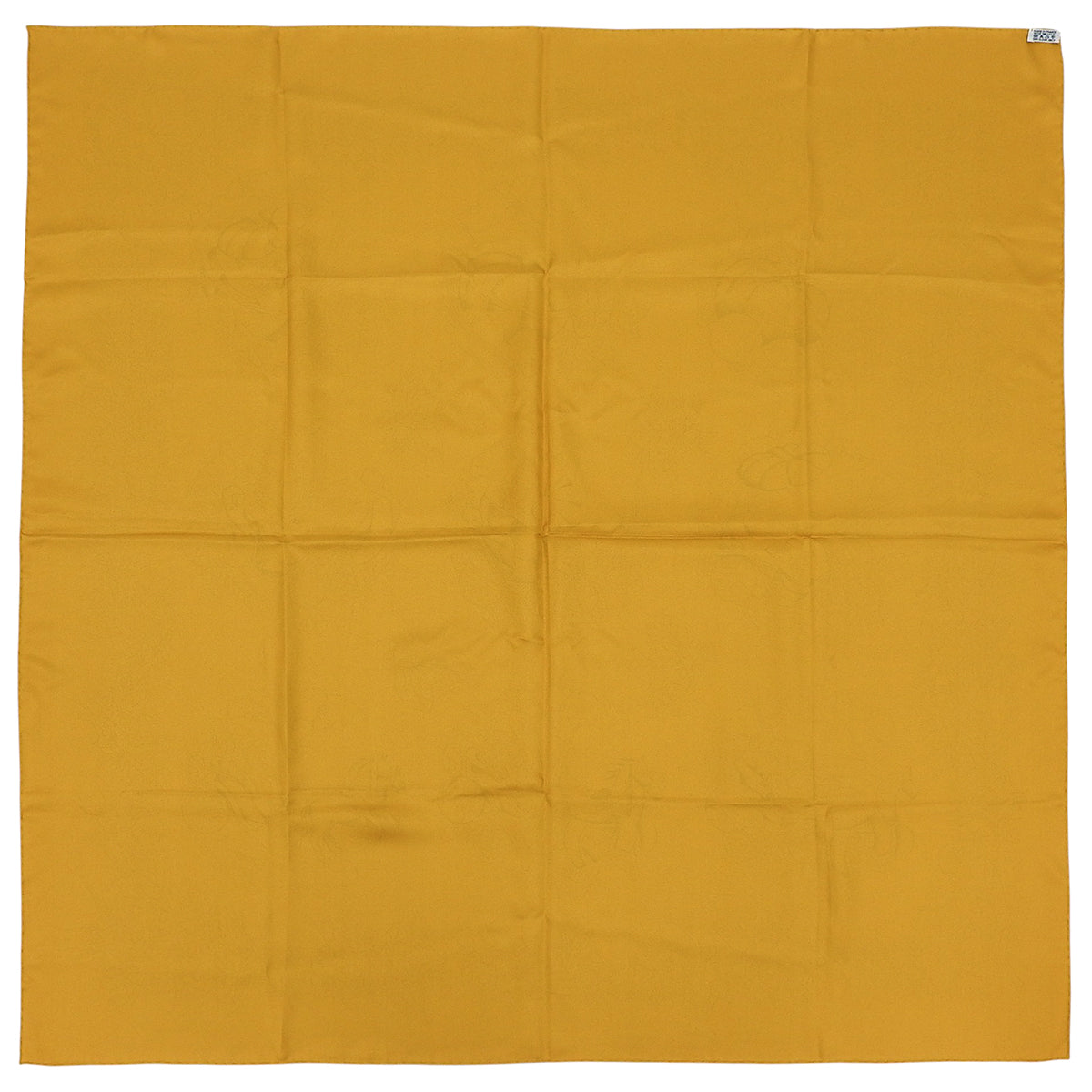 Carré 90 Sophie Silk Scarf Mustard