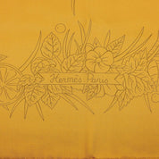 Carré 90 Sophie Silk Scarf Mustard