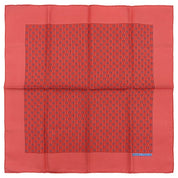 Carré 45 H Logo Scarf Red