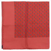 Carré 45 H Logo Scarf Red