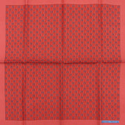 Carré 45 H Logo Scarf Red