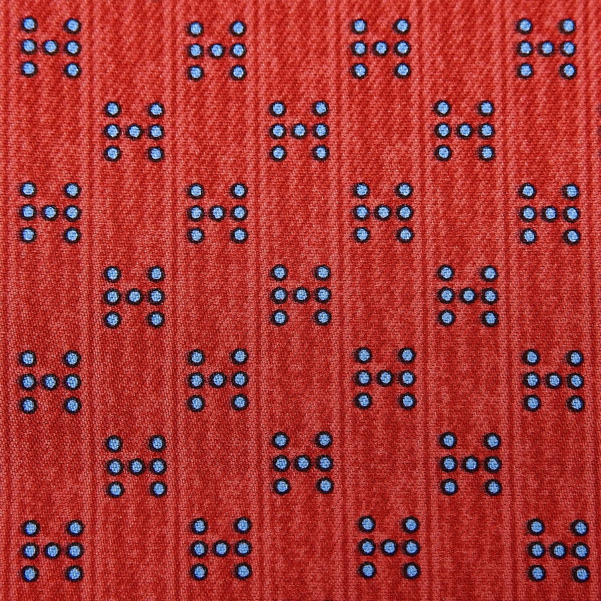 Carré 45 H Logo Scarf Red