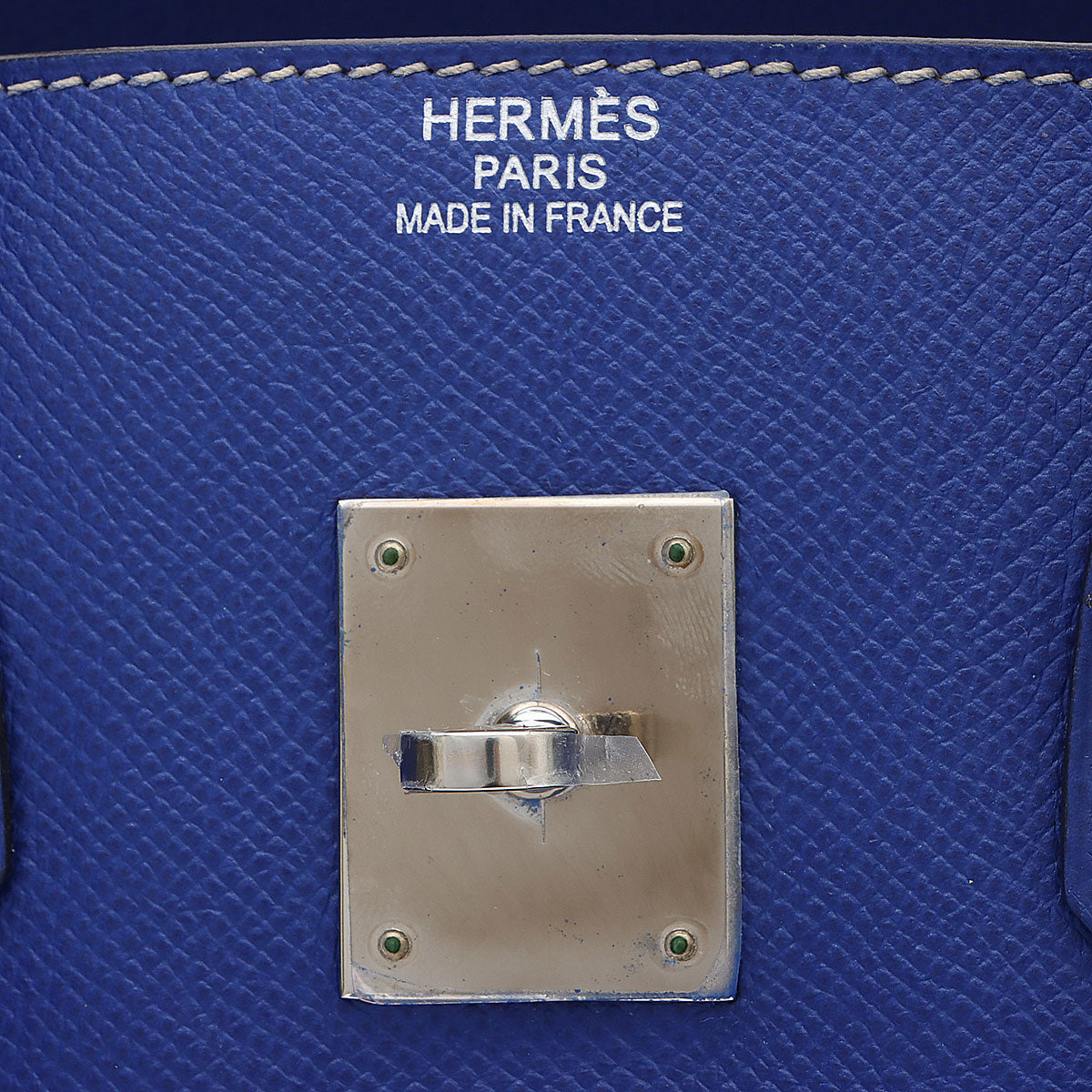 2011 Candy Birkin 35 Blue Electric/Mykonos