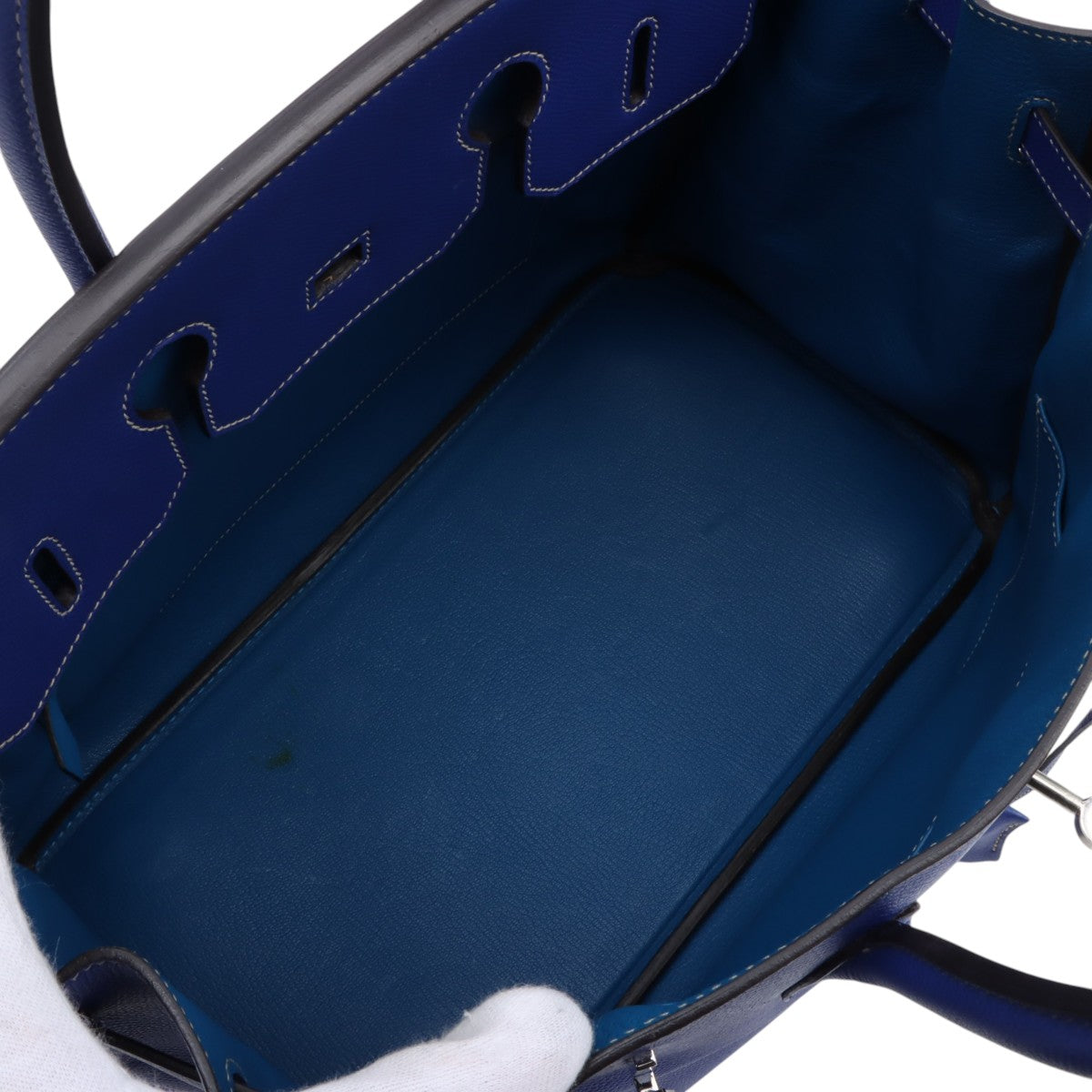 2011 Candy Birkin 35 Blue Electric/Mykonos