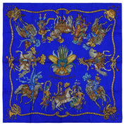 Scarf LES FETES DU ROI SOLEIL Blue/Multi