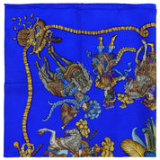 Scarf LES FETES DU ROI SOLEIL Blue/Multi