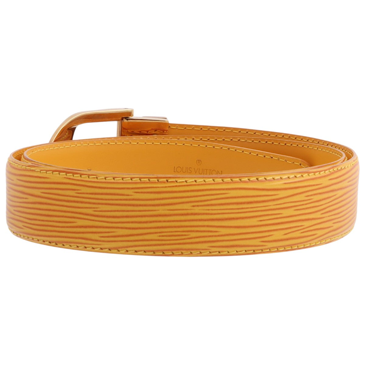 Epi Ceinture Belt, Tassili Yellow, made in 2004
